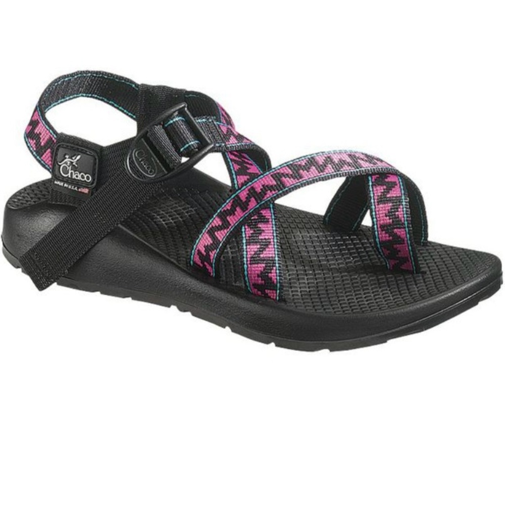 Chaco Z/2 Black & Pink Colorado Womens Sandals - Richochet Sz8 Outdoors Hiking